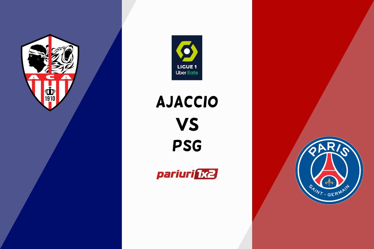 Ajaccio – PSG, Ponturi Pariuri Fotbal Ligue 1, 21.10.2022