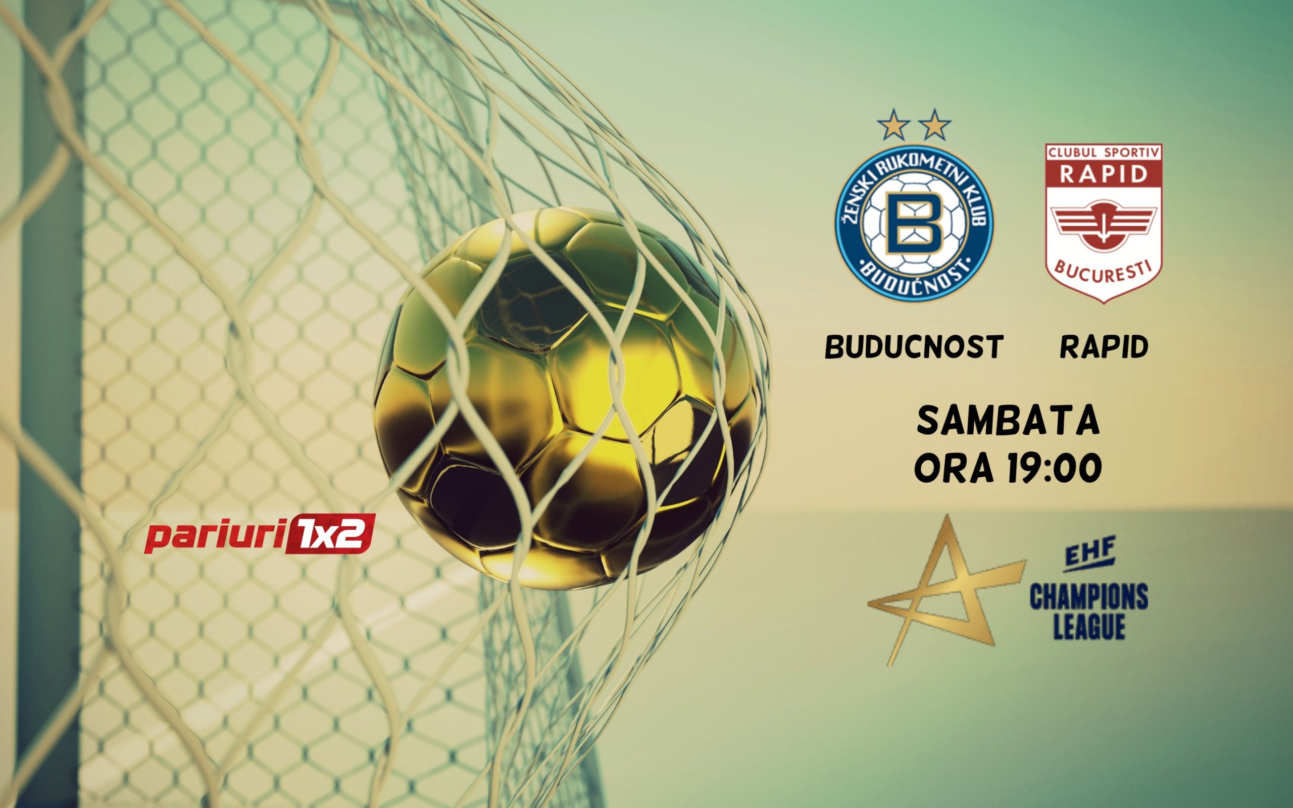 Buducnost – Rapid, Ponturi Pariuri Handbal Liga Campionilor, 15.10.2022