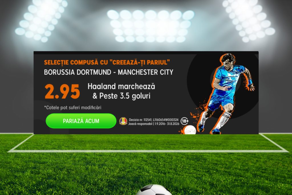Dortmund vs Manchester City, Ponturi Pariuri Fotbal Liga Campionilor, 25.10.2022