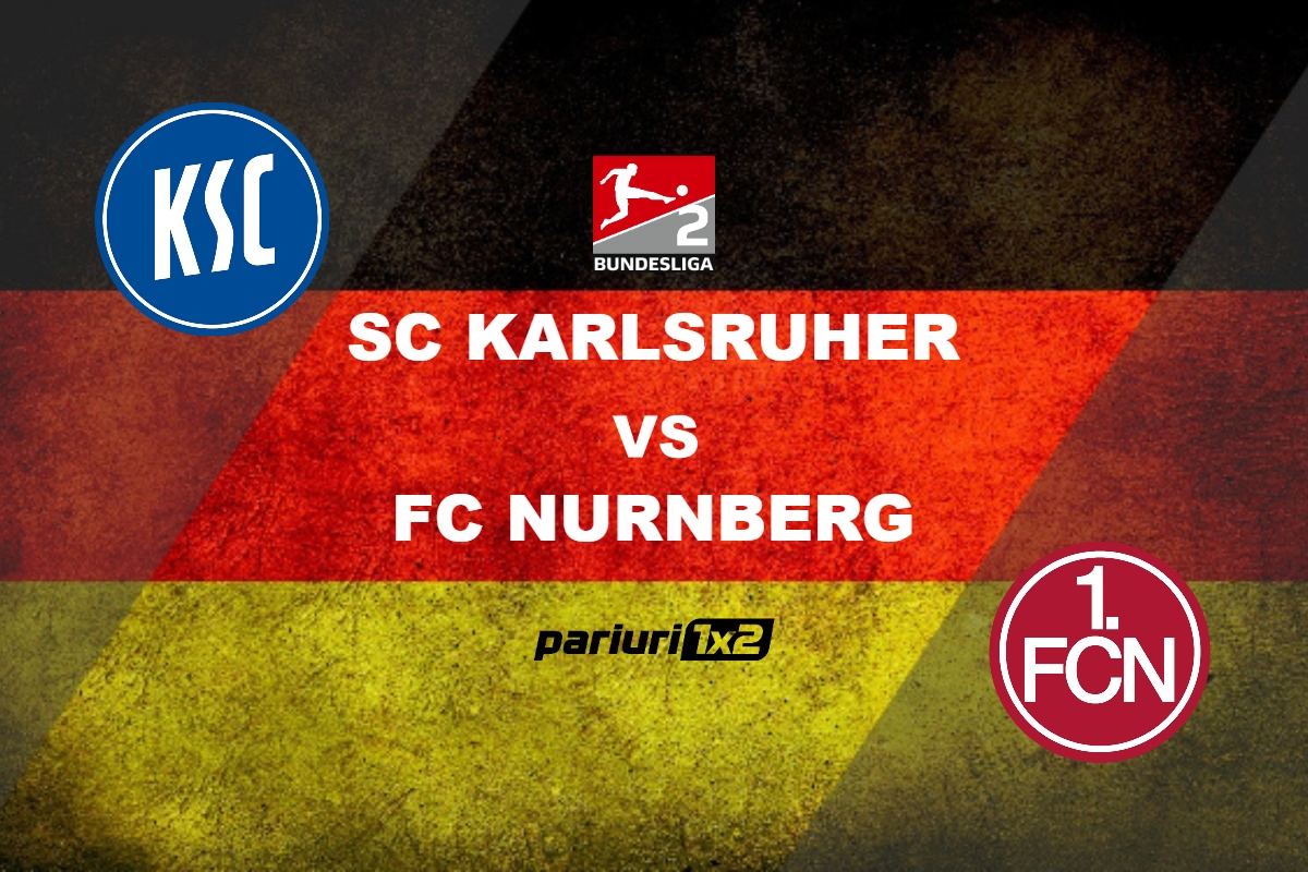 SC Karlsruher – FC Nurnberg, Ponturi Pariuri Zweite Bundesliga, 02.10.2022