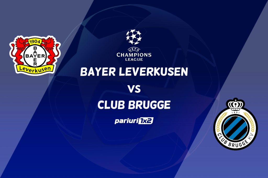 Bayer Leverkusen – Club Brugge, Ponturi Pariuri Fotbal Liga Campionilor, 01.11.2022