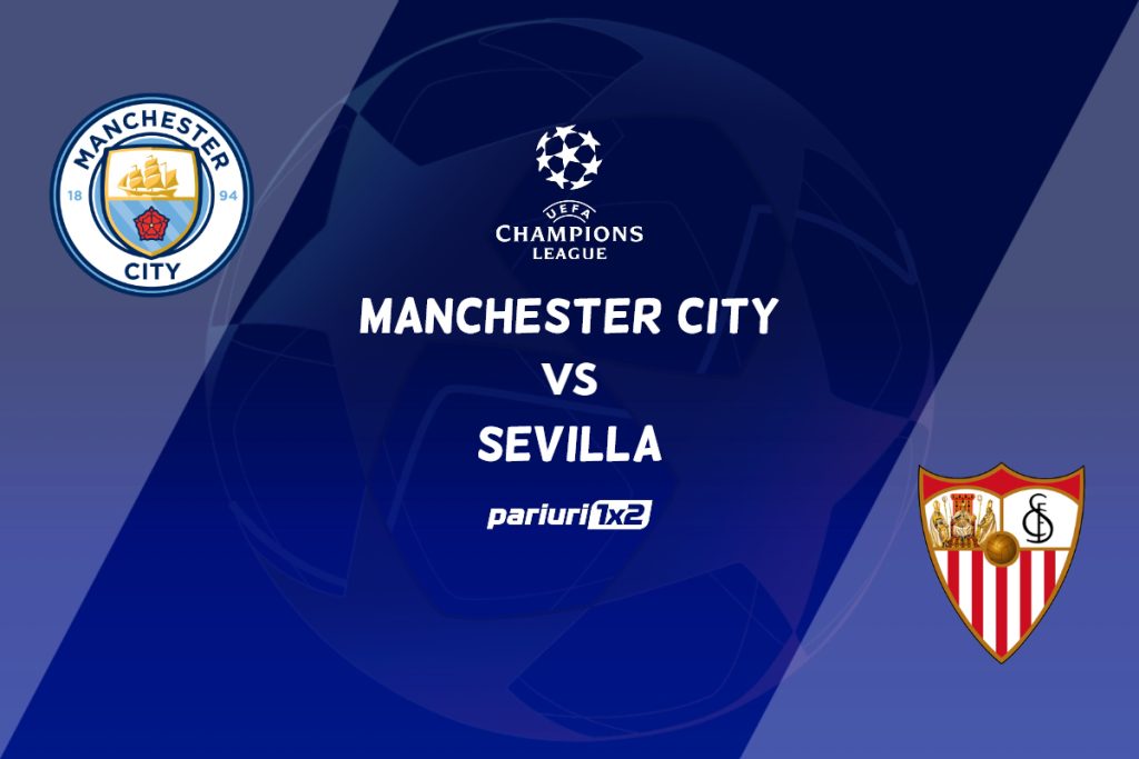 Manchester City vs Sevilla, Ponturi Pariuri Fotbal Liga Campionilor, 02.11.2022