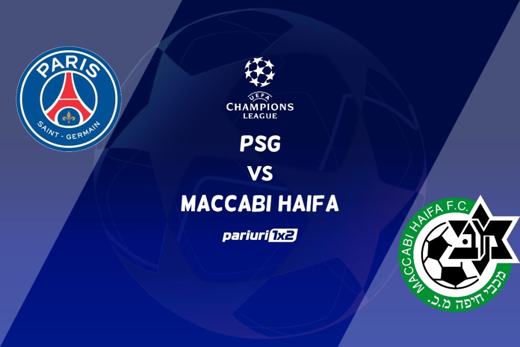 PSG – Maccabi Haifa, Ponturi Pariuri Fotbal Liga Campionilor, 25.10.2022