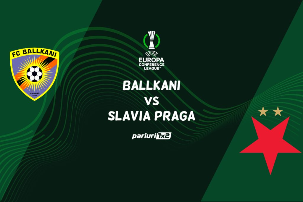 Ballkani vs Slavia Praga, Ponturi Pariuri Conference League, 27.09.2022