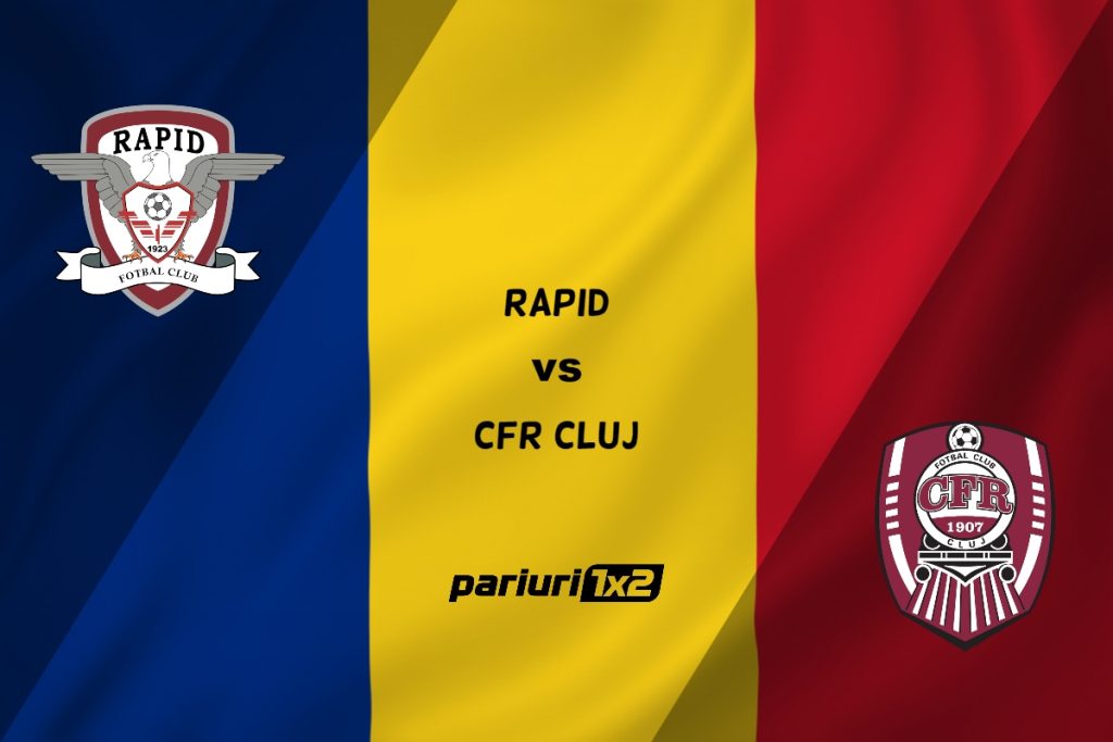 Pariuri fotbal: Rapid – CFR Cluj » Campioana vine în „Giulești” cu gândul la Conference League »»