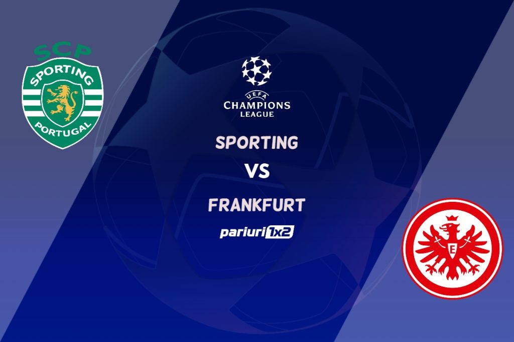 Pariuri fotbal: Sporting – Frankfurt » Remiza, suficientă „leilor” pentru accederea în primăvara Champions League »»