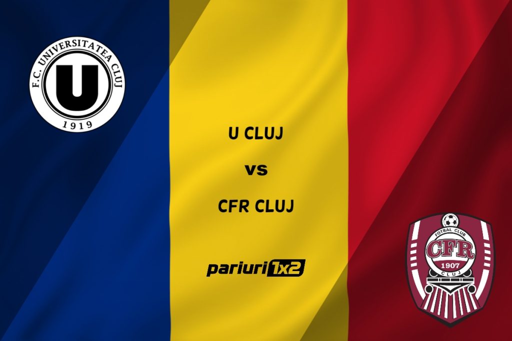 Pariuri fotbal: „U” Cluj – CFR Cluj » Derby cu „garda jos” pe „Cluj Arena” »»