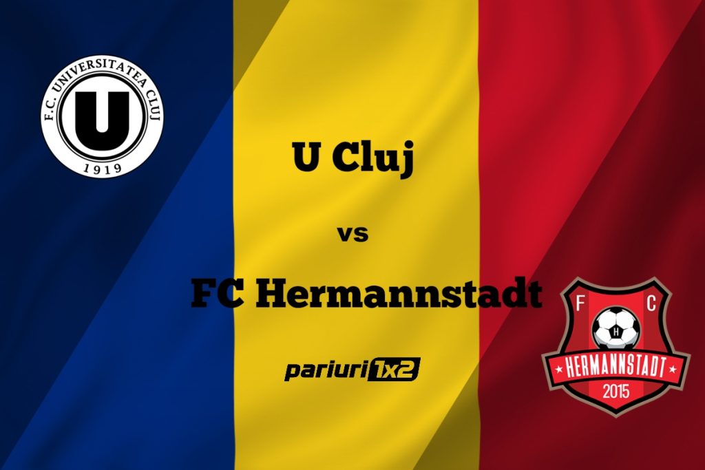 Pariuri fotbal: „U” Cluj – FC Hermannstadt » Cum gestionează sibienii primul eșec din SuperLigă ? »»