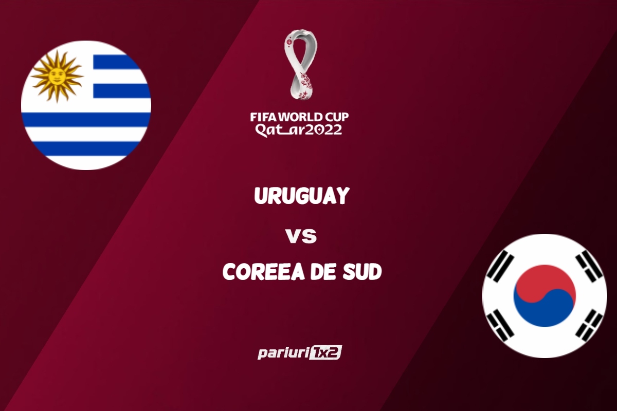 Ponturi fotbal Uruguay - Coreea de Sud