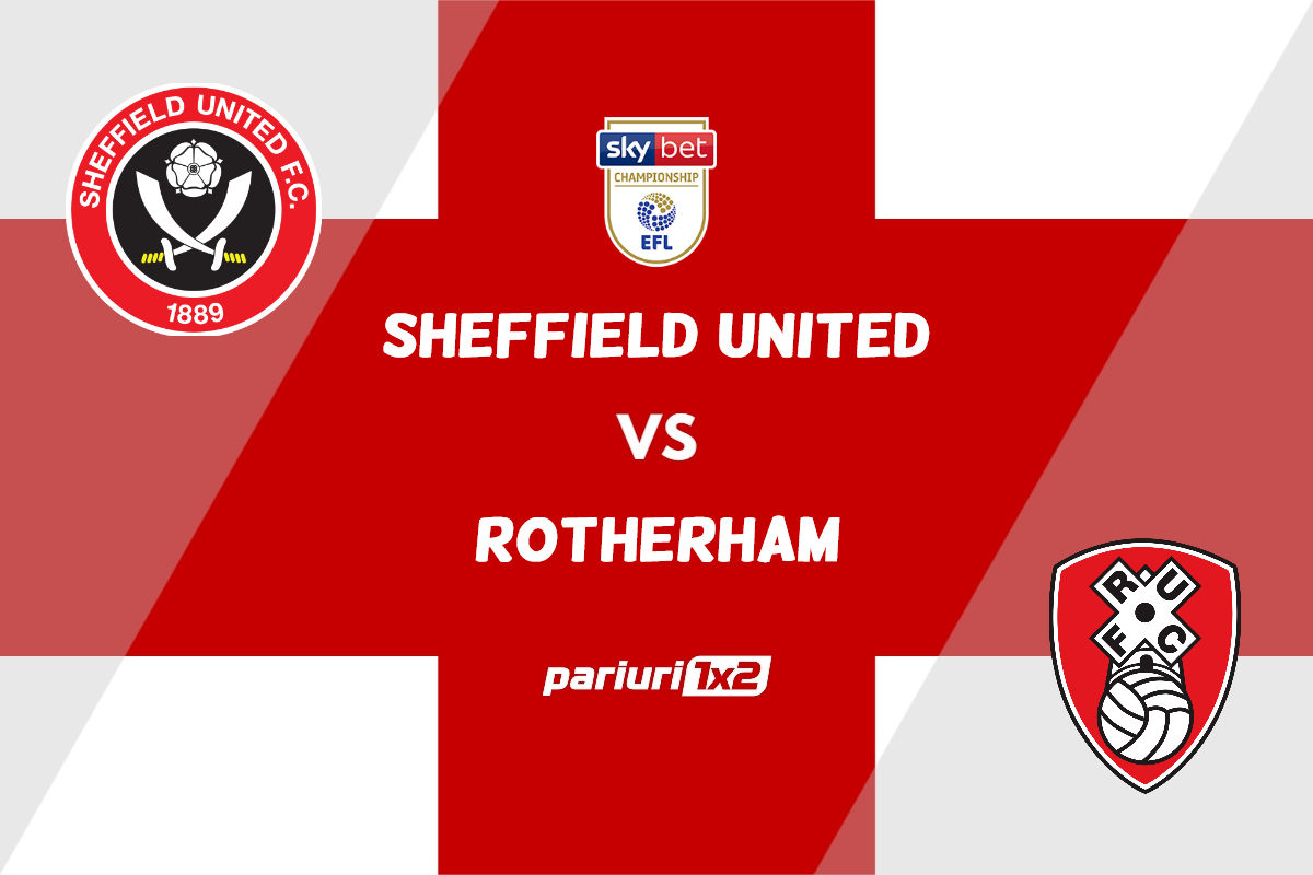 Sheffield Utd. vs Rotherham + top 3 ponturi pariuri pe marți din Championship!