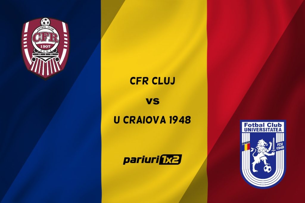 Pariuri fotbal: CFR Cluj – „U” Craiova 1948 » Campioana are de luat o revanșă după eșecul din tur »»