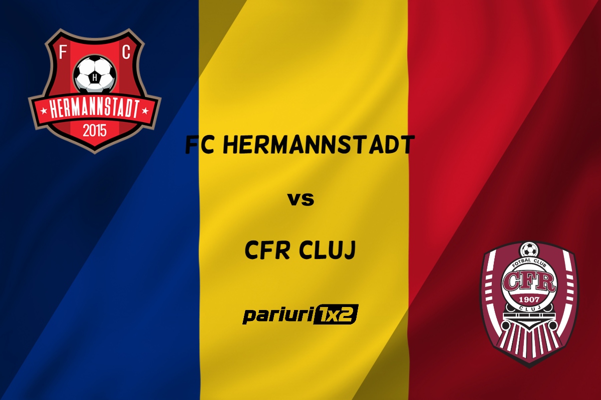 CFR Cluj – FC Hermannstadt » Ponturi Pariuri Fotbal SuperLiga, 20.12.2022  »» - Pariuri 1x2