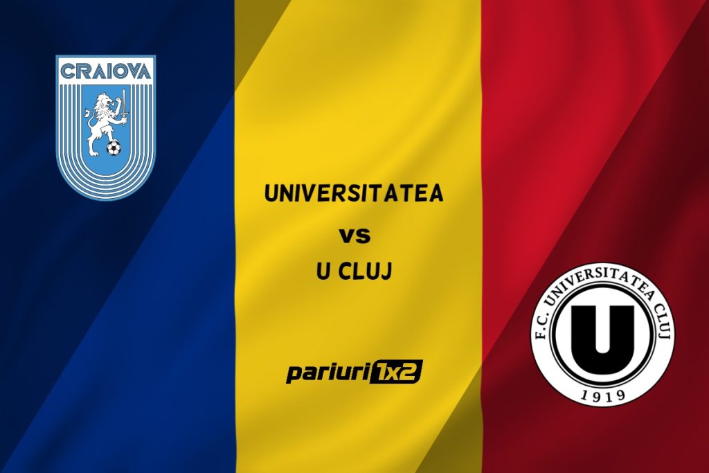 Pariuri fotbal: Universitatea Craiova – „U” Cluj » Oltenii atacă a patra victorie consecutivă în SuperLigă »»
