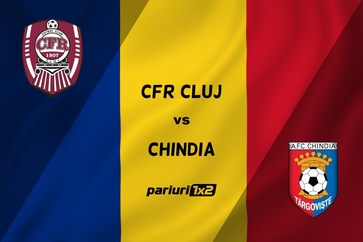 CFR Cluj – Chindia » Ponturi Pariuri Fotbal SuperLiga, 04.12.2022 »»