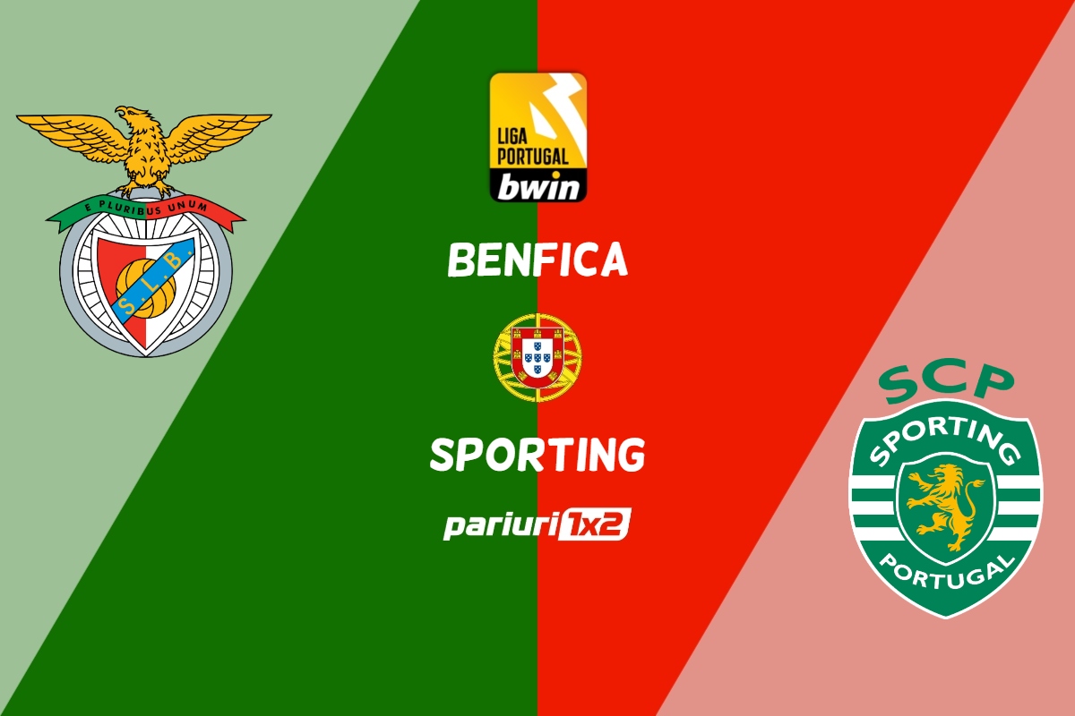 Benfica – Sporting, Ponturi Pariuri Fotbal Liga Portugal, 15.01.2023