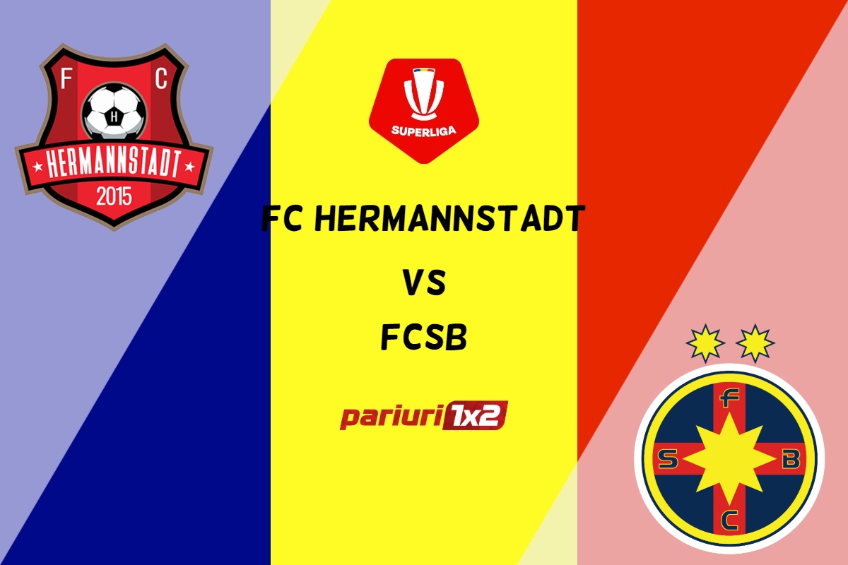 FC Hermannstadt – FCSB: Ponturi Pariuri Fotbal SuperLiga, 21.09.2023 »» -  Pariuri 1x2