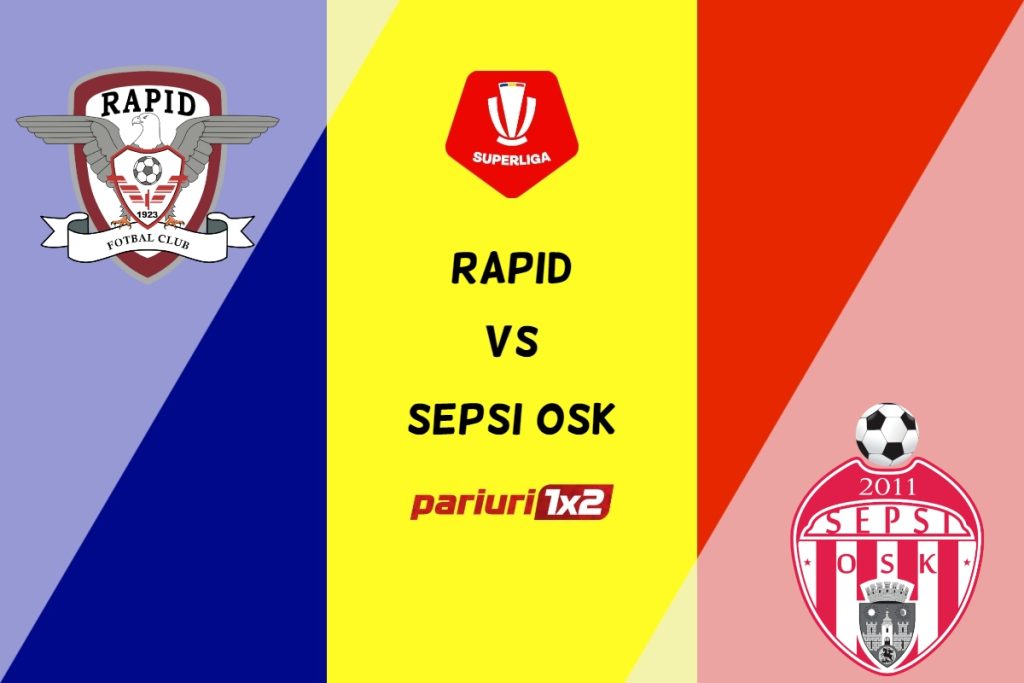 Rapid – Sepsi OSK » Ponturi Pariuri Fotbal SuperLiga, 20.01.2023 »»