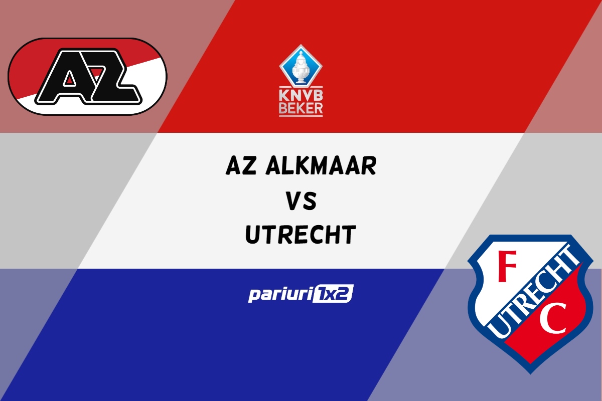 AZ Alkmaar – Utrecht » Ponturi Pariuri Fotbal Cupă Olanda, 07.02.2023 »»