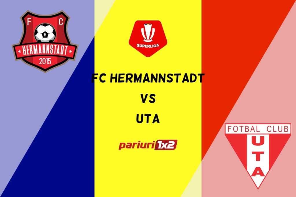 FC Hermannstadt – UTA » Ponturi Pariuri Fotbal SuperLiga, 18.02.2023 »»