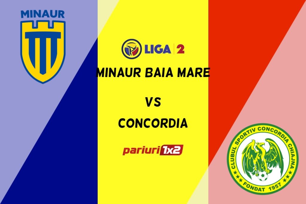Minaur Baia Mare – Concordia Chiajna » Ponturi Pariuri Fotbal Liga 2, 26.02.2023 »»