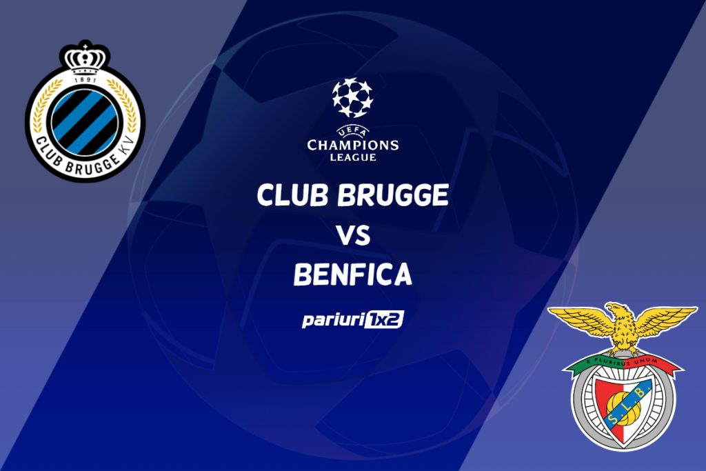 Club Brugge – Benfica, Ponturi Pariuri Fotbal Champions League, 15.02.2023