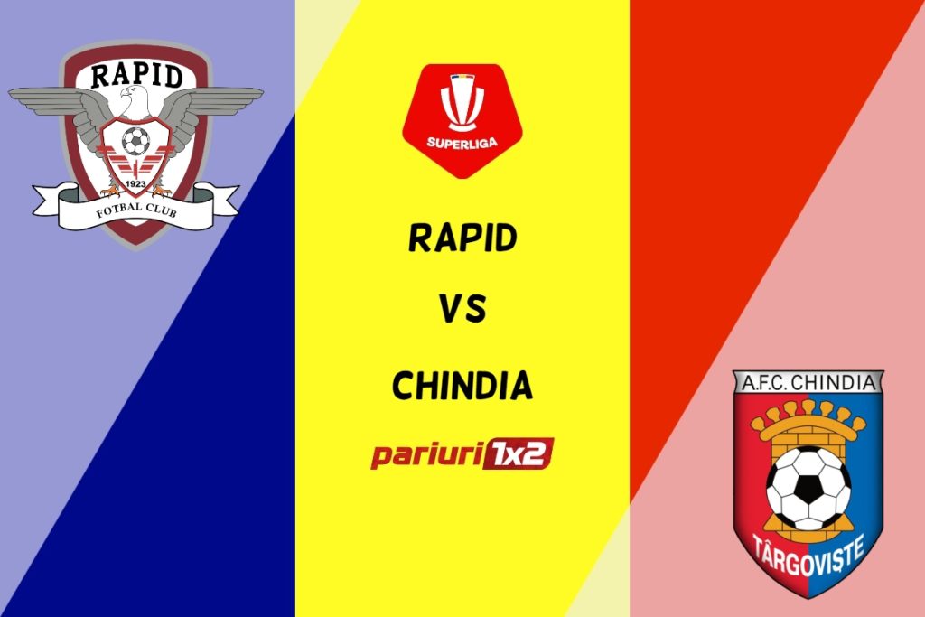 Rapid – Chindia » Ponturi Pariuri Fotbal SuperLiga, 25.02.2023 »»