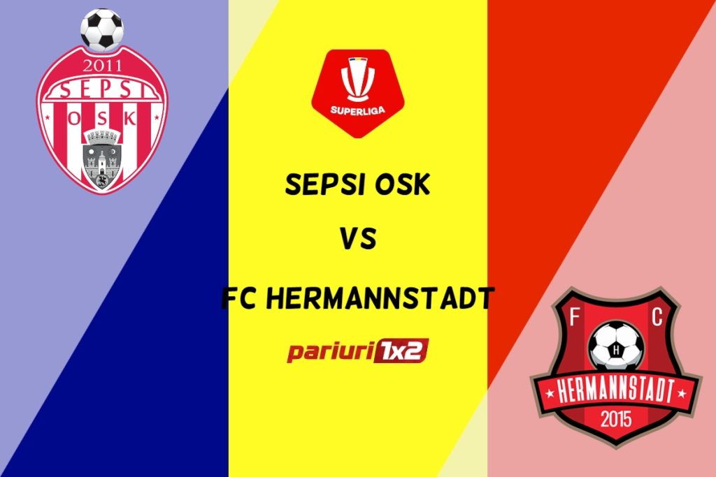 Sepsi OSK – FC Hermannstadt » Ponturi Pariuri Fotbal SuperLiga, 25.02.2023 »»