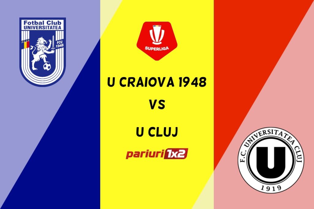 „U” Craiova 1948 – „U” Cluj » Ponturi Pariuri Fotbal SuperLiga, 03.02.2023 »»