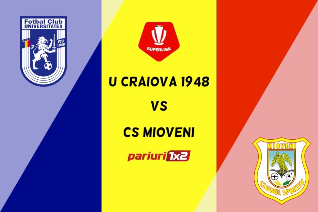 „U” Craiova 1948 – CS Mioveni » Ponturi Pariuri Fotbal SuperLiga, 24.02.2023 »»