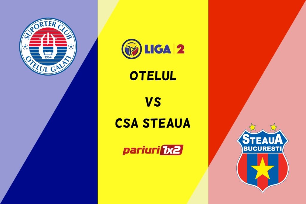 Oțelul Galați – CSA Steaua » Ponturi Pariuri Fotbal Liga 2, 30.03.2023 »»