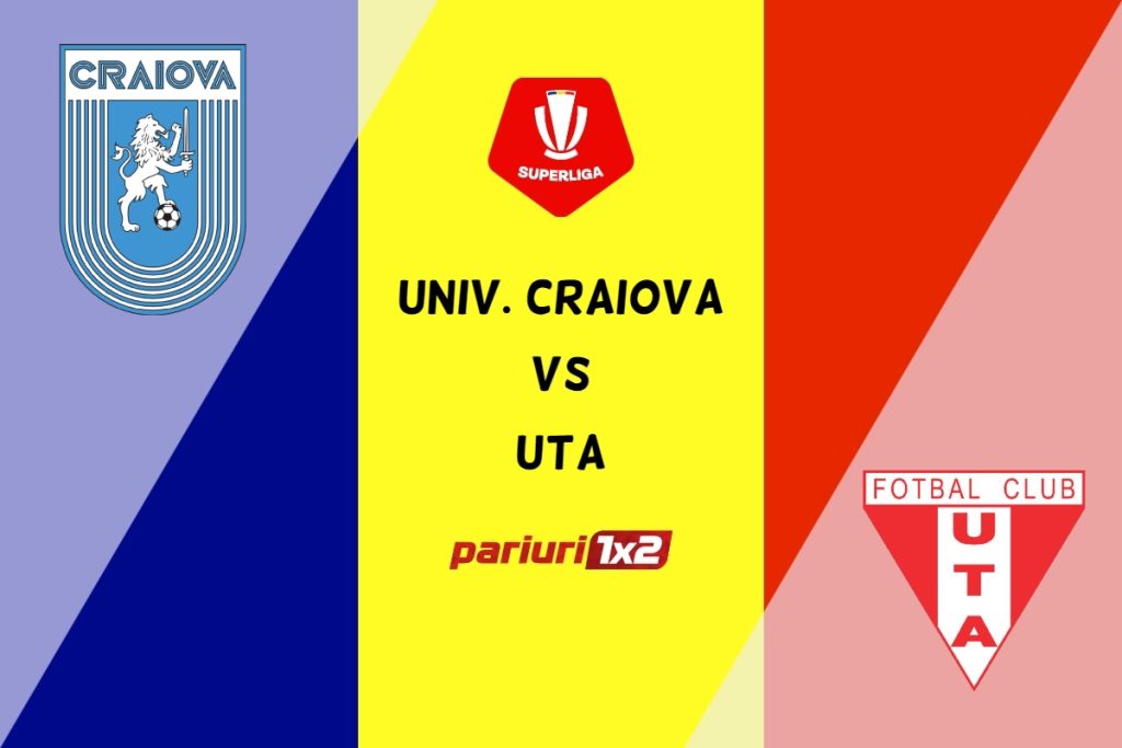 Univ. Craiova –  UTA » Ponturi Pariuri Fotbal SuperLiga, 10.03.2023 »»