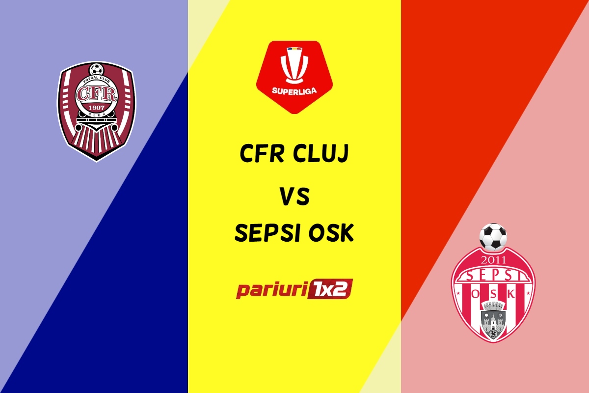 CFR Cluj – Sepsi OSK » Ponturi Pariuri Fotbal SuperLiga, 15.04.2023 »»