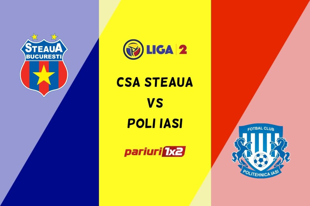 CSA Steaua – Poli Iași » Ponturi Pariuri Fotbal Liga 2, 11.04.2023 »»