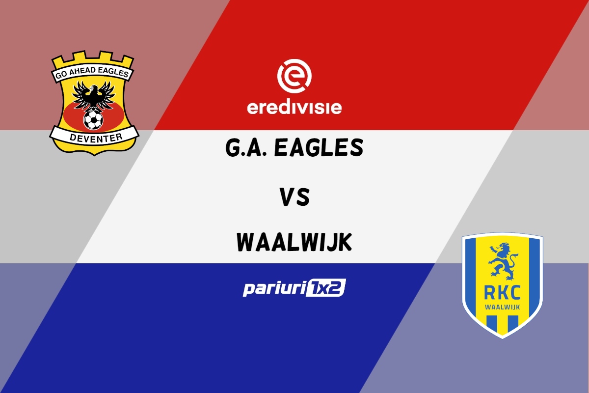 G.A. Eagles – Waalwijk » Ponturi Pariuri Fotbal Eredivisie, 19.04.2023 »»