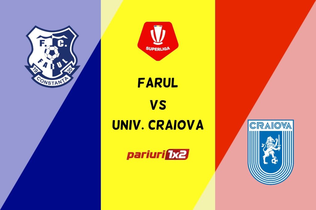 Farul – Univ. Craiova » Ponturi Pariuri Fotbal SuperLiga, 08.04.2023 »»