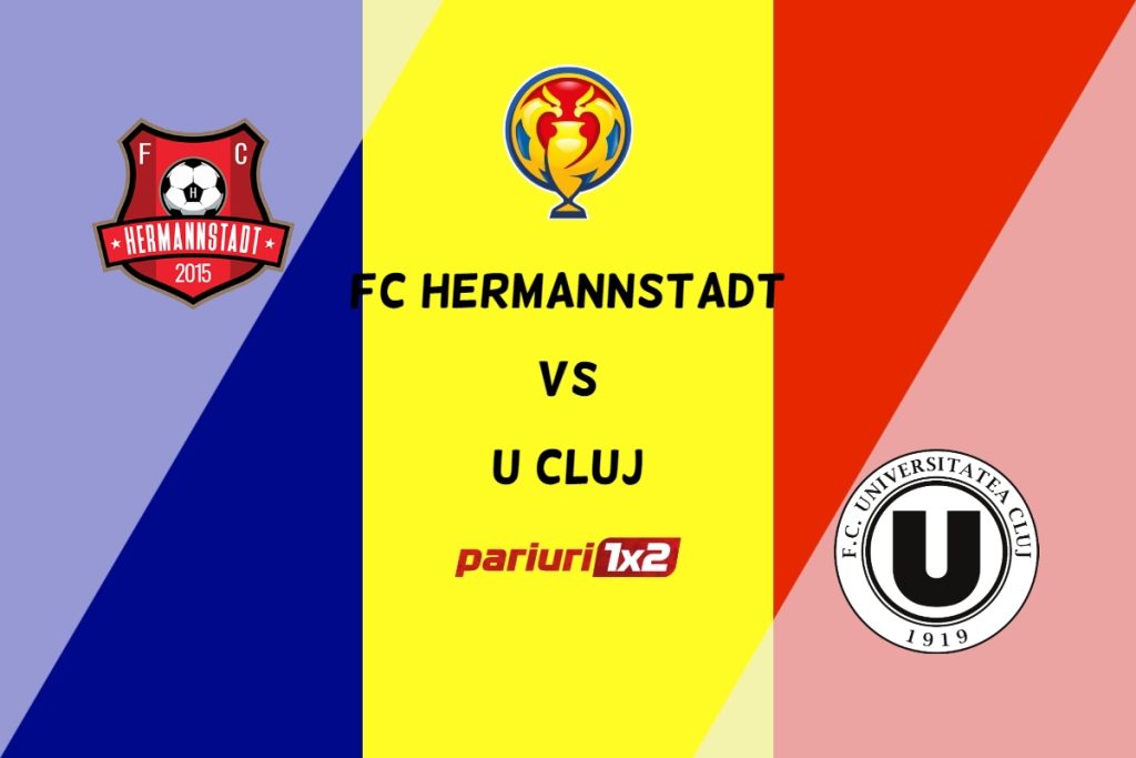 FC Hermannstadt- „U” Cluj » Ponturi Pariuri Fotbal Cupa României, 05.04.2023 »»