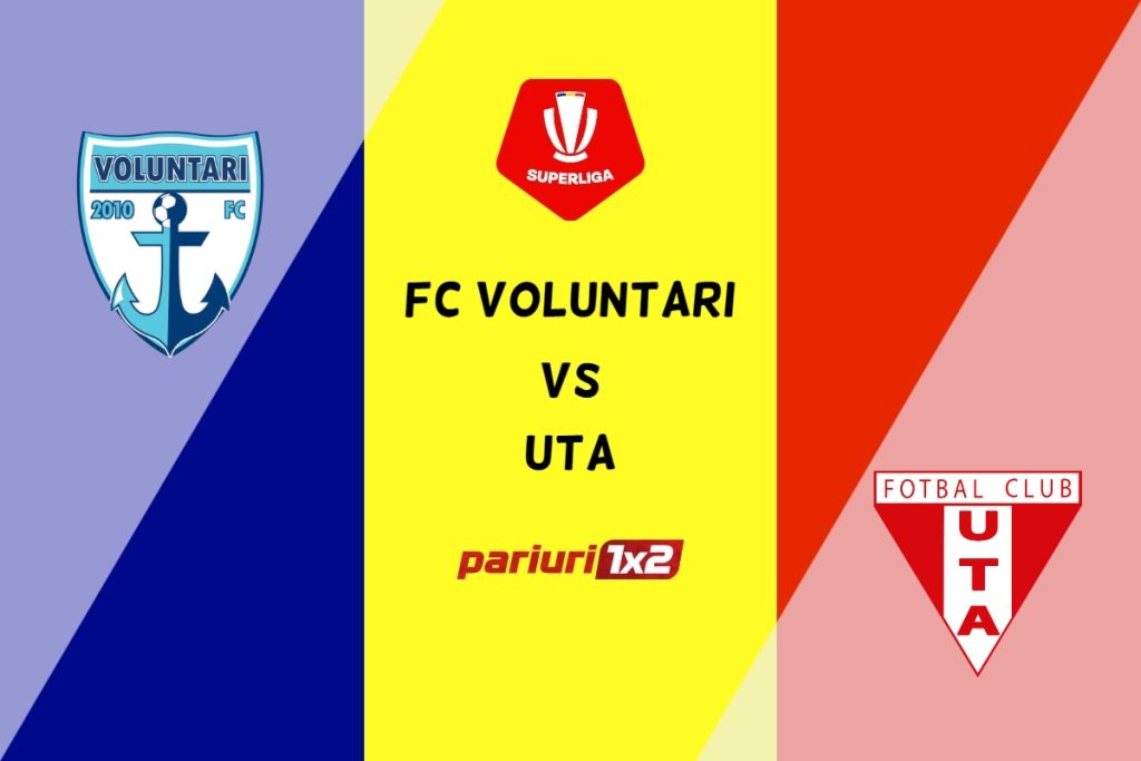 FC Voluntari – UTA » Ponturi Pariuri Fotbal SuperLiga, 08.04.2023 »»