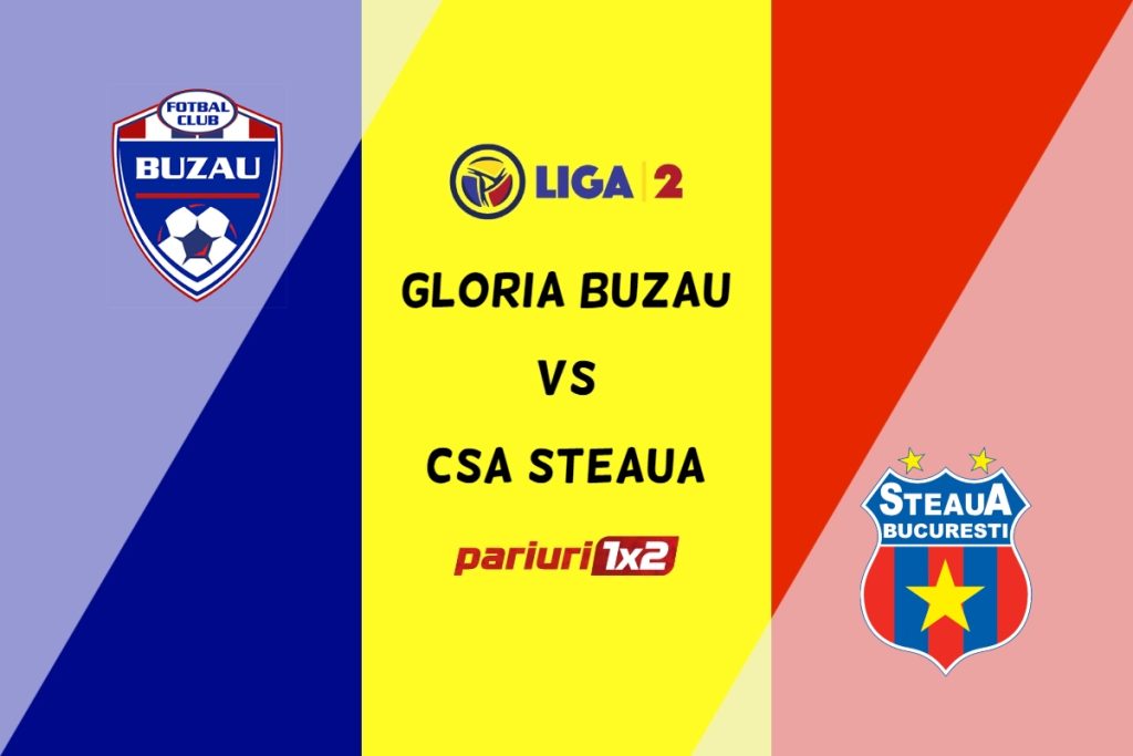 Gloria Buzău – CSA Steaua » Ponturi Pariuri Fotbal Liga 2, 22.04.2023 »»