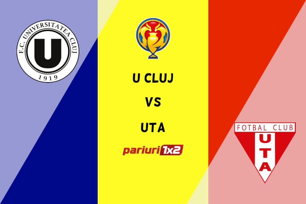 „U” Cluj – UTA » Ponturi Pariuri Fotbal Cupa României, 27.04.2023 »»