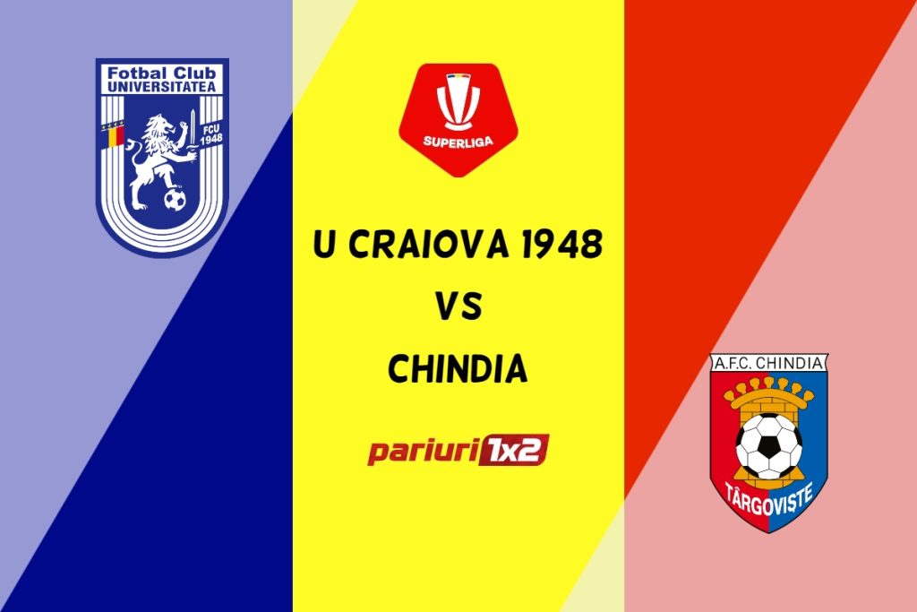 „U” Craiova 1948 – Chindia » Ponturi Pariuri Fotbal SuperLiga, 28.04.2023 »»