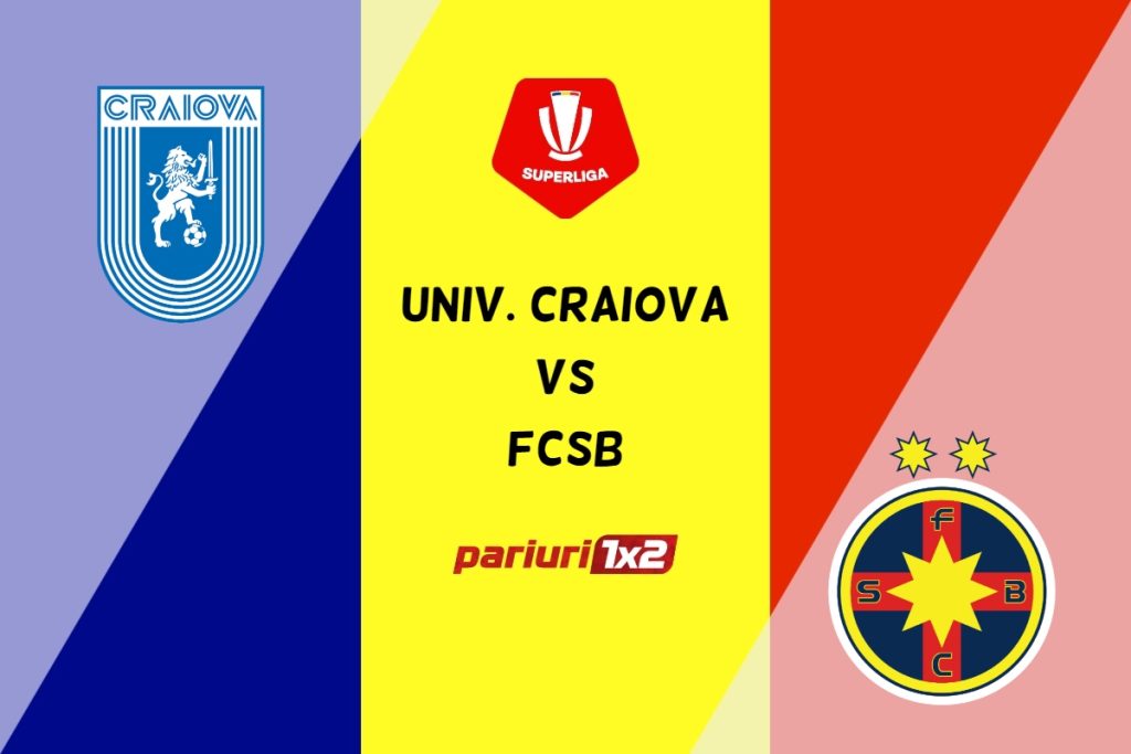 Univ. Craiova – FCSB » Ponturi Pariuri Fotbal SuperLiga, 30.04.2023 »»