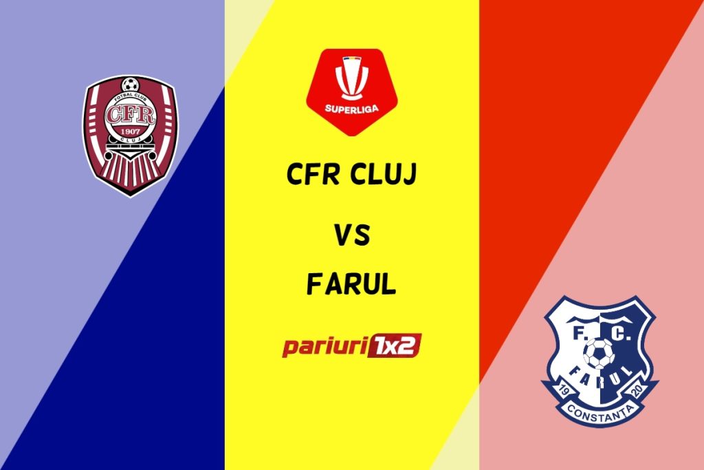 CFR Cluj – Farul » Ponturi Pariuri Fotbal SuperLiga, 28.05.2023 »»
