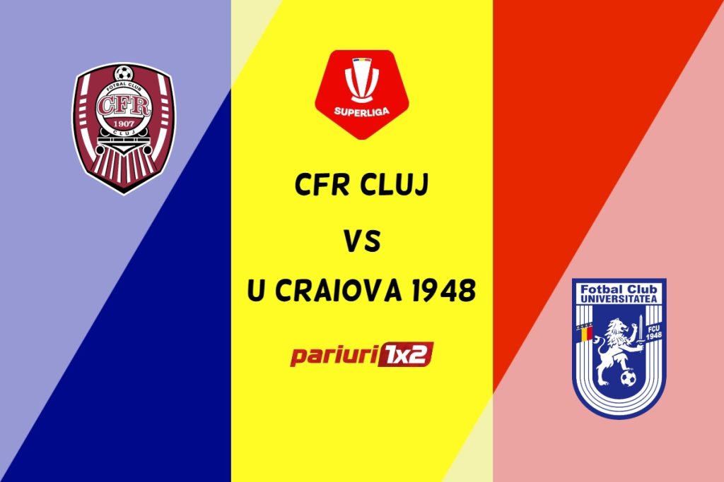 CFR Cluj – „U” Craiova 1948 » Ponturi Pariuri Fotbal SuperLiga, 01.06.2023 »»