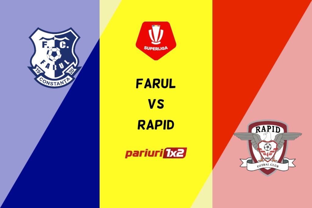 Farul – Rapid » Ponturi Pariuri Fotbal SuperLiga, 06.05.2023 »»