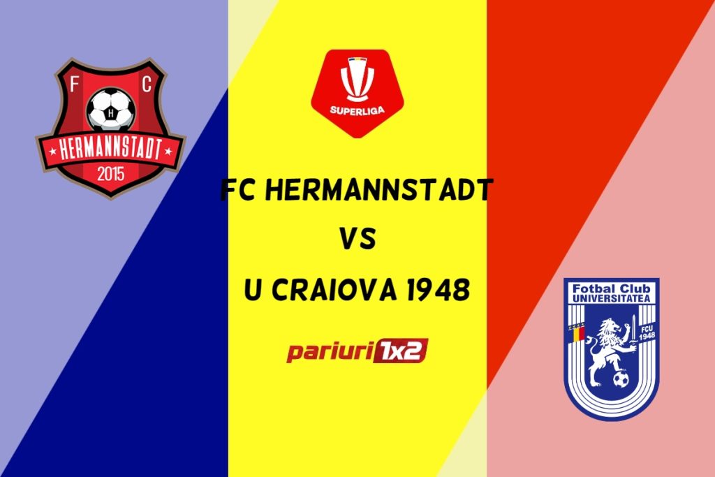 FC Hermannstadt – „U” Craiova 1948 » Ponturi Pariuri Fotbal SuperLiga, 08.05.2023 »»