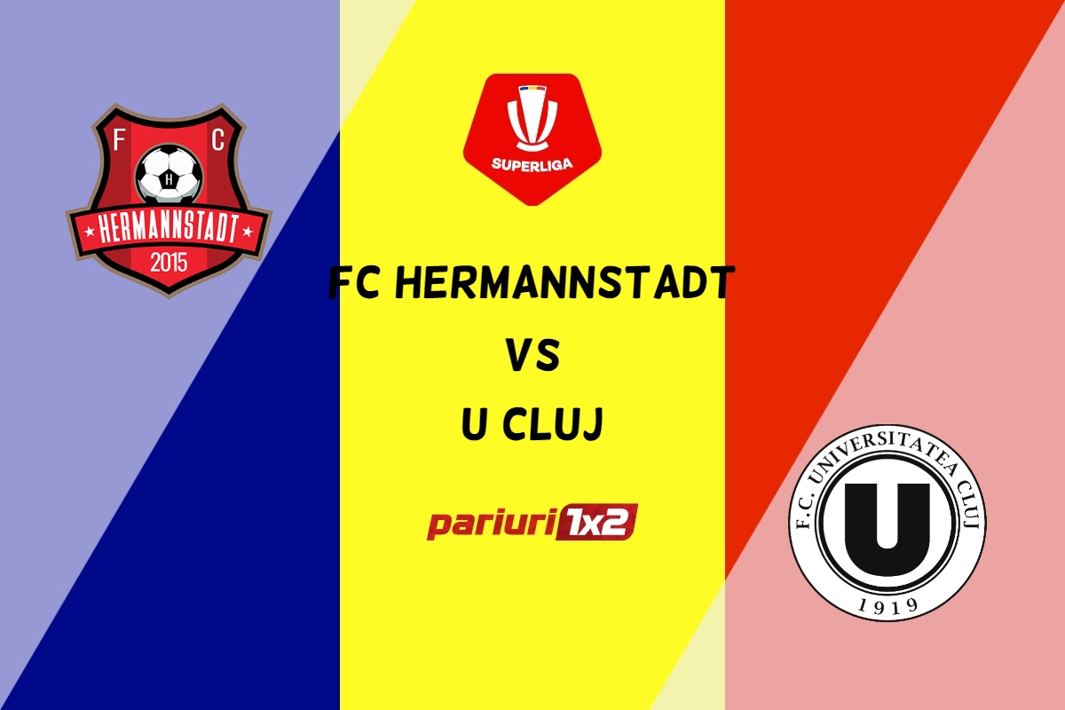 FC Hermannstadt – „U” Cluj » Ponturi Pariuri Fotbal SuperLiga, 19.05.2023  »» - Pariuri 1x2