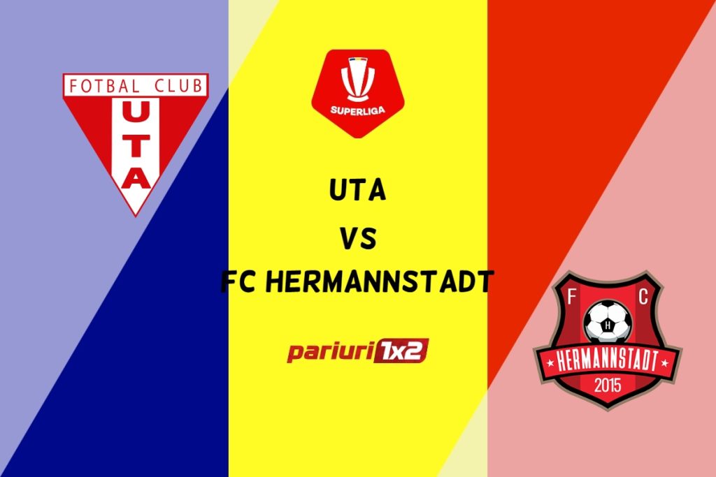 UTA – FC Hermannstadt » Ponturi Pariuri Fotbal SuperLiga, 02.05.2023 »»