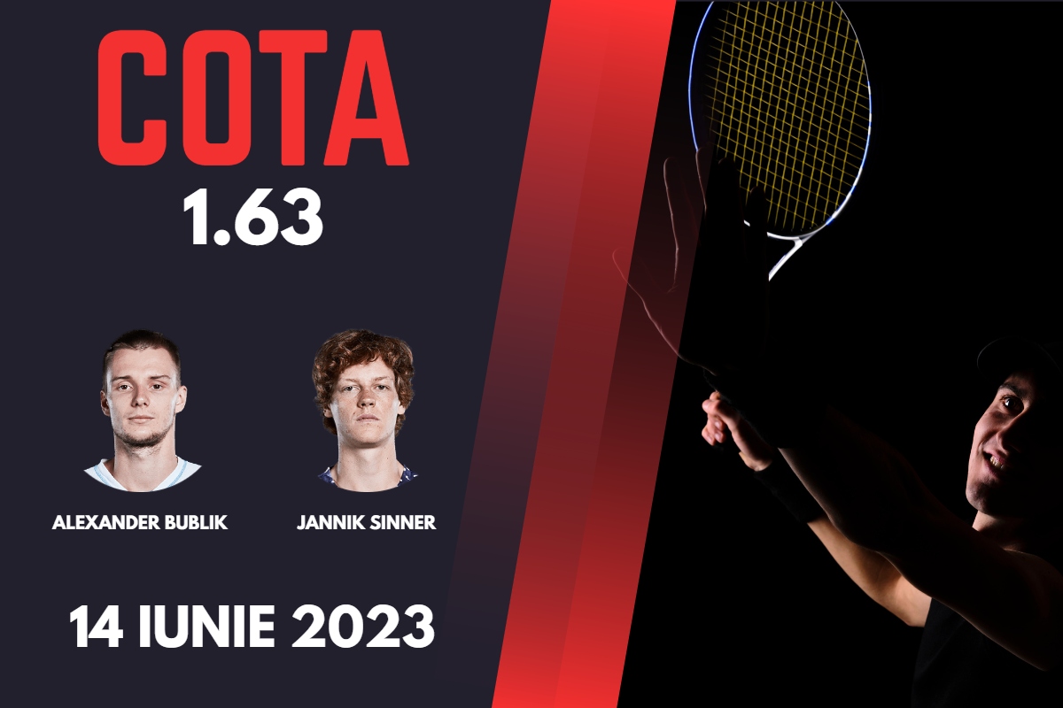 Bublik – Sinner, Ponturi Pariuri Tenis Stuttgart, 14.06.2023