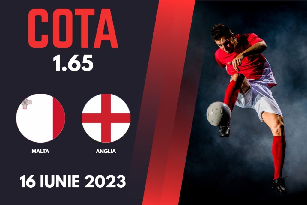 Pariuri fotbal » Malta – Anglia, Ponturi Pariuri Fotbal Preliminarii EURO 2024, 16.06.2023