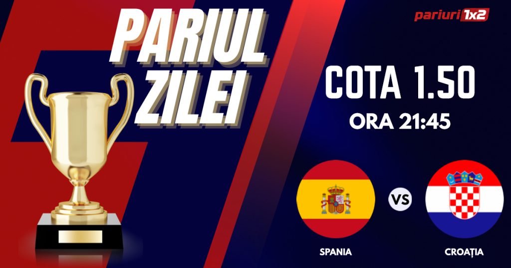Pariul Zilei, 24 iunie : Două zile consecutive de profit! Astăzi Spania U21 – Croația U21